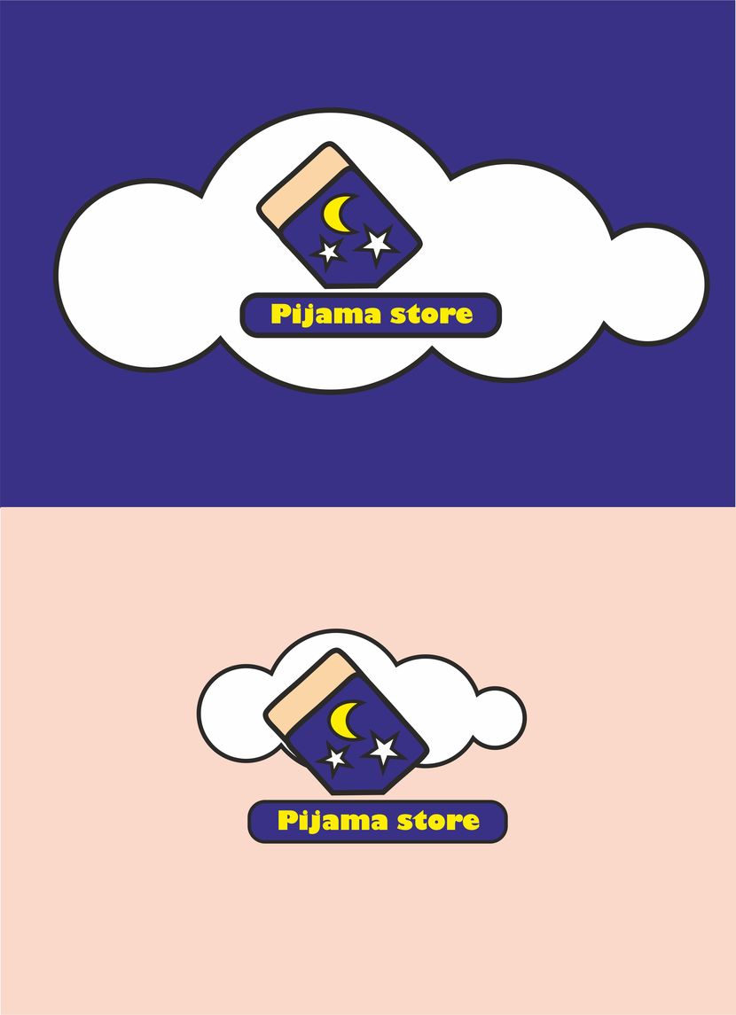 Лого - Логотип для интернет магазина по продаже домашней одежды (пижамы)