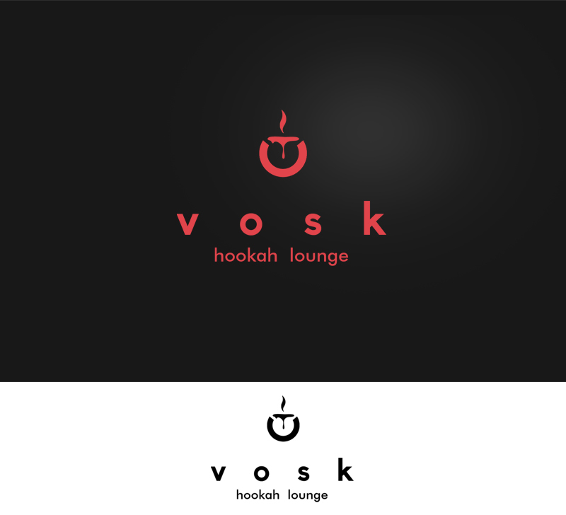 Логотип - Логотип кафе-кальянная Vosk
