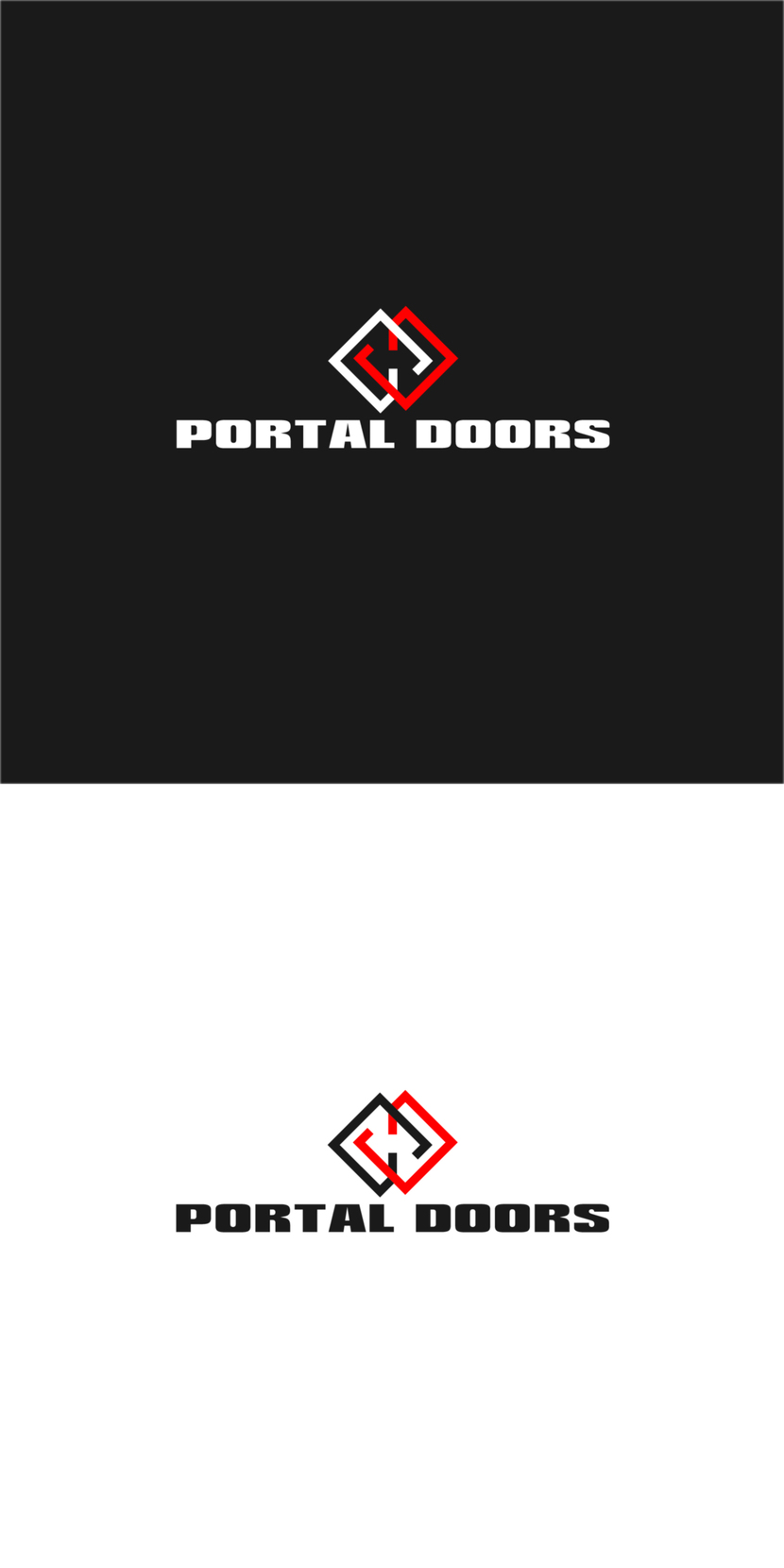 Логотип для компании Портал  -  автор Вальдемар Нибритый