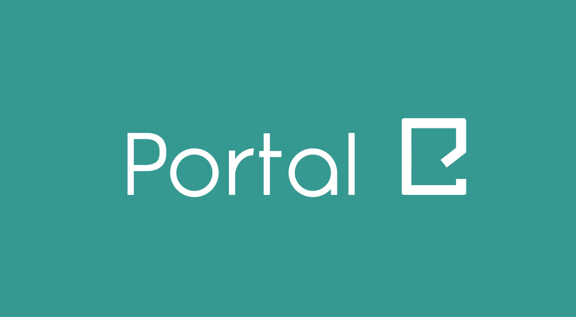Логотип для компании "Портал" - входные и межкомнатные двери, версия на кириллице - Логотип для компании Портал