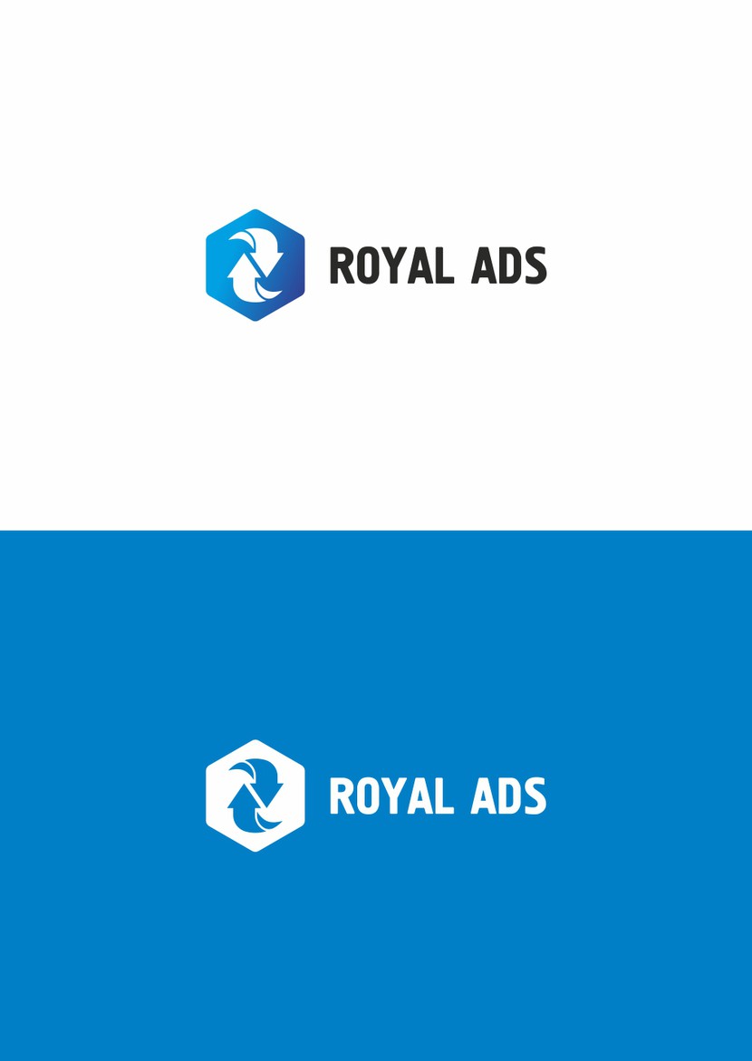 1 - Логотип для рекламной сети RoyalAds