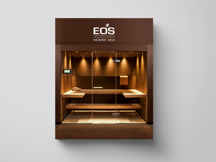 Обложка каталога EOS - Создание лицевой обложки фирменного каталога