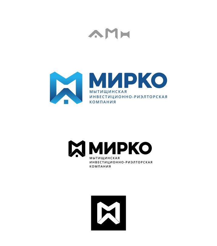 Создание логотипа для новой девелоперской компании МИРКО