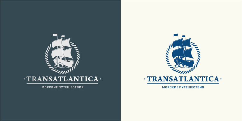 . - Логотип для компании TRANSATLANTICA