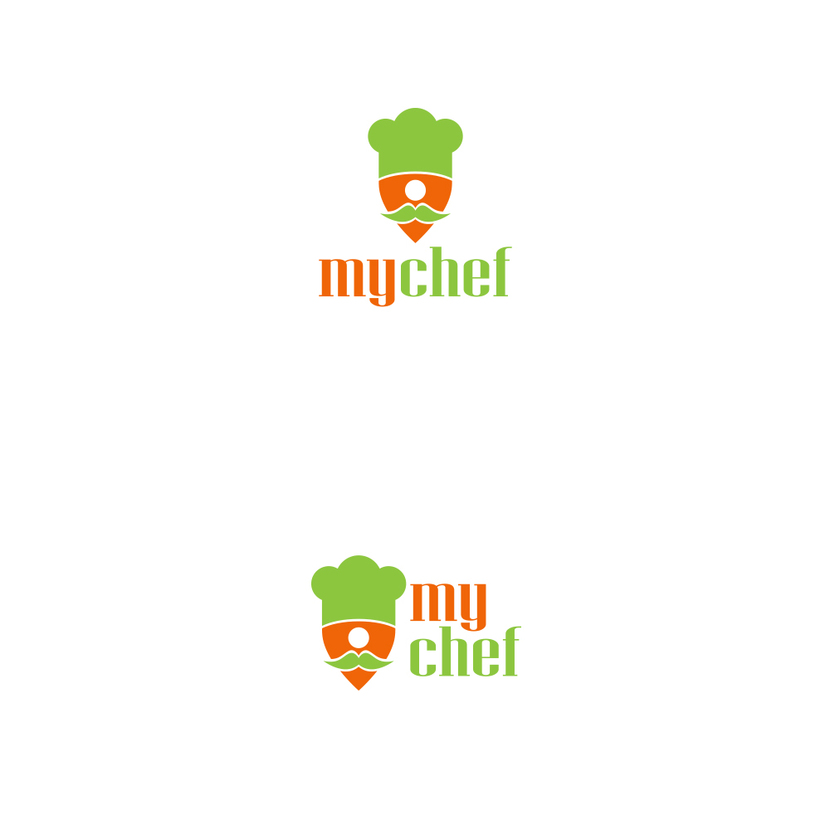 + - Логотип для маркетплейса домашней еды Mychef