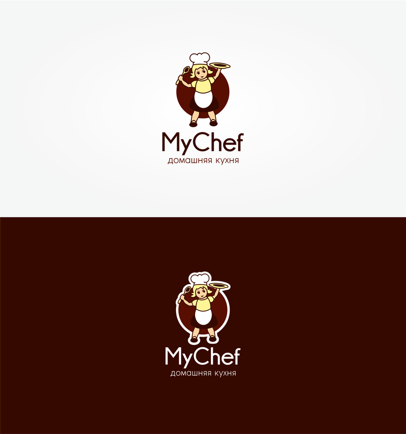 Логотип для маркетплейса домашней еды Mychef  -  автор Павел Макарь