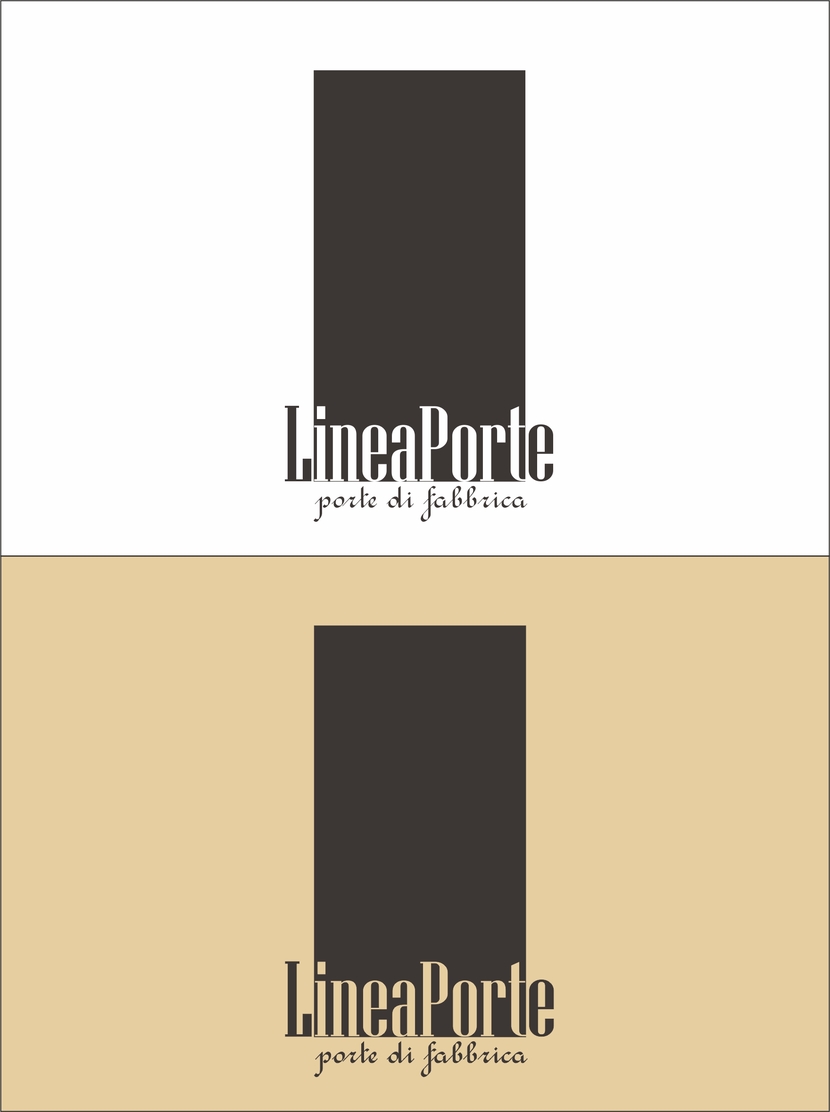 , - Создание логотипа для фабрики дверей «LINEAPORTE».