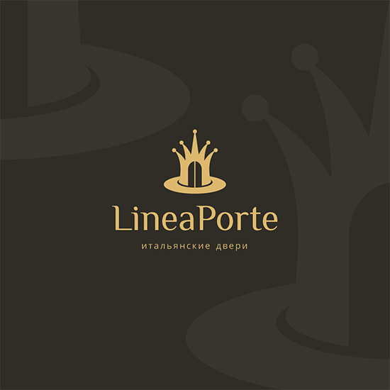 + - Создание логотипа для фабрики дверей «LINEAPORTE».
