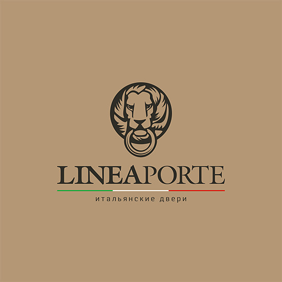 3 - Создание логотипа для фабрики дверей «LINEAPORTE».