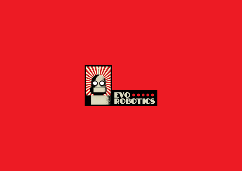 Добрый день) - Логотип и фирменный стиль для выставки роботов & современных технологий и школы робототехники