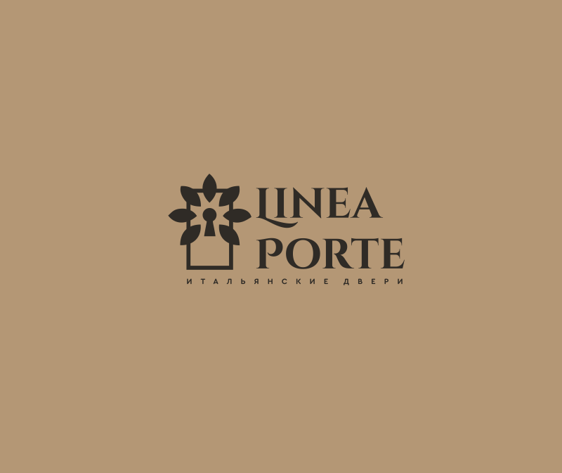 Создание логотипа для фабрики дверей «LINEAPORTE».  -  автор Алексей [Logo designer] ✓