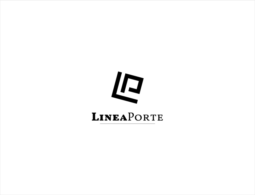 1 - Создание логотипа для фабрики дверей «LINEAPORTE».