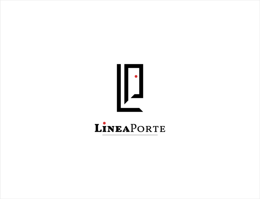 3 - Создание логотипа для фабрики дверей «LINEAPORTE».