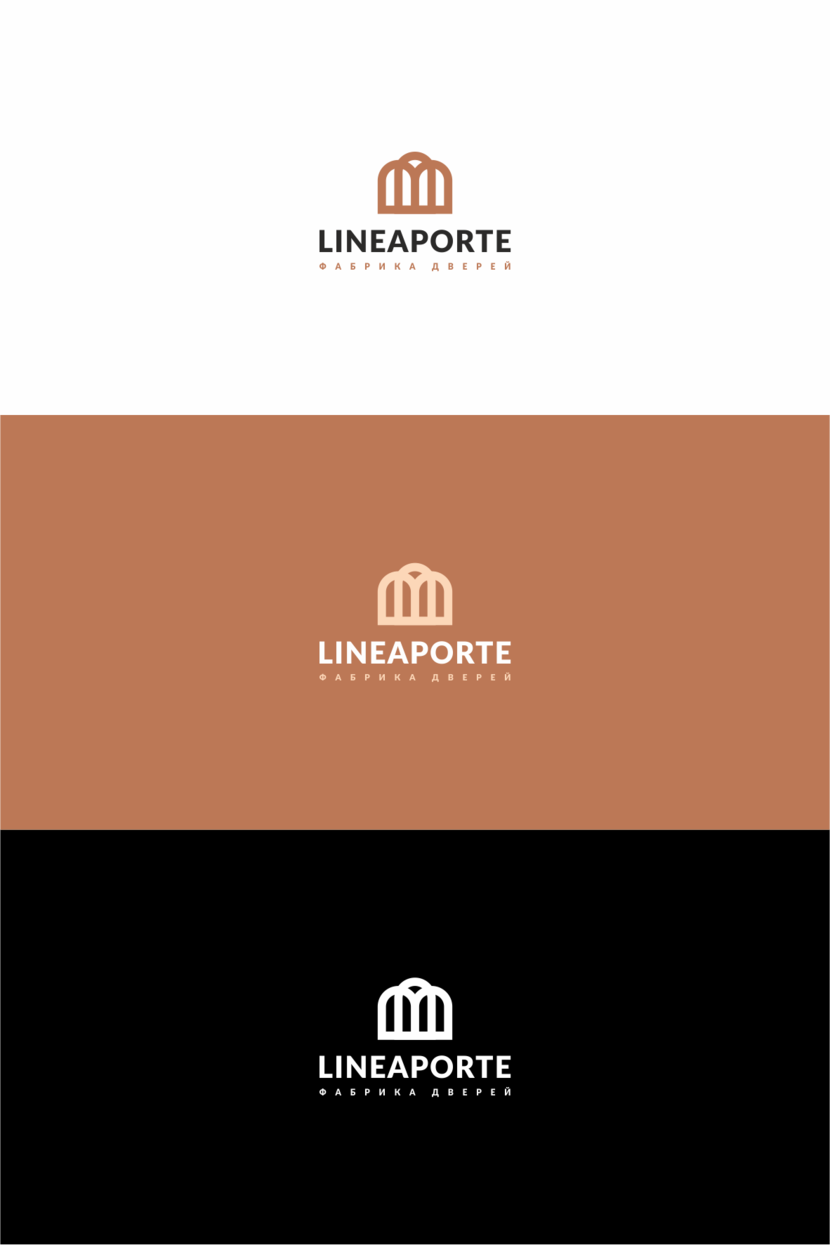 Создание логотипа для фабрики дверей «LINEAPORTE».  -  автор Revelation Group