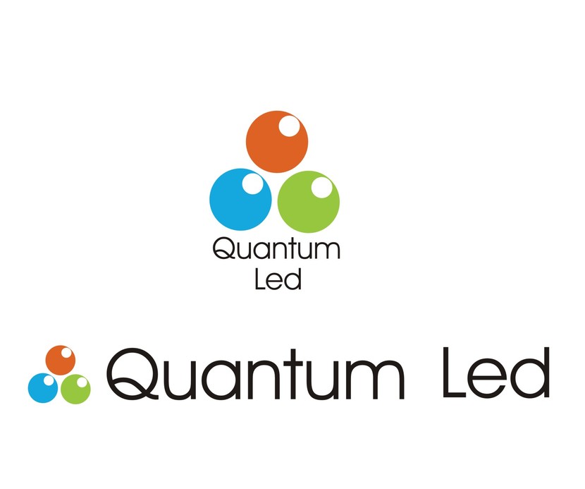 Quantum Led - Разработка логотипа для нового бренда светотехнической продукции