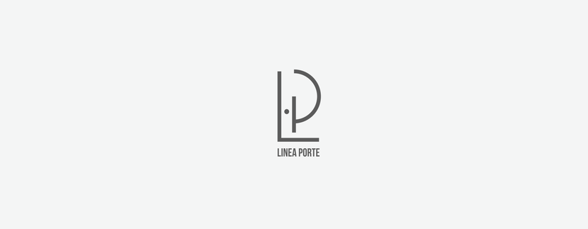 ... - Создание логотипа для фабрики дверей «LINEAPORTE».