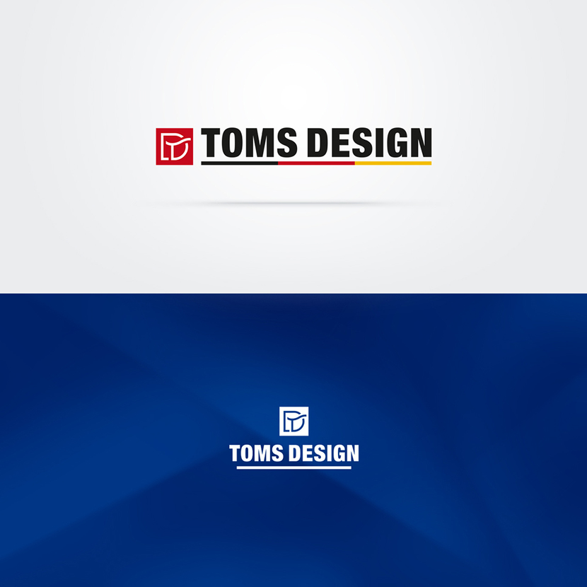 Логотип на базе соединения двух графем: "T" и "D" - Разработка фирменного стиля нового бренда в сантехнике