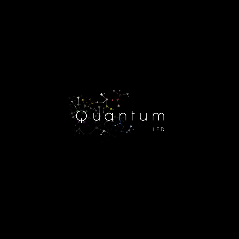 Дополнительный вариант вашего логотипа с цветными квантовыми точками, символизирующие светодиоды. - Разработка логотипа для нового бренда светотехнической продукции