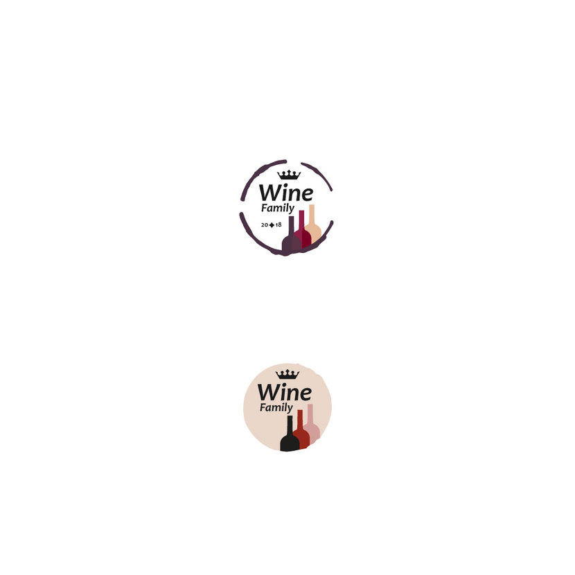 t - Логотип винного магазина