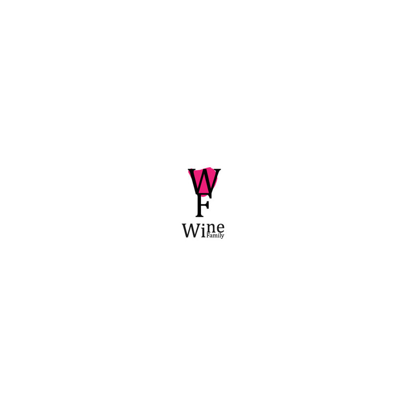 Общий образ напоминает бокал - Логотип винного магазина
