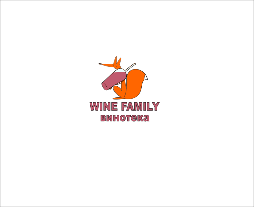 Логотип винного магазина  -  автор Я Яна
