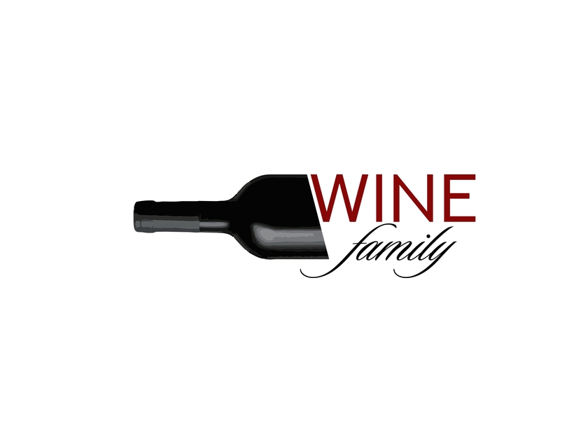 чем строже- тем лучше вино - Логотип винного магазина