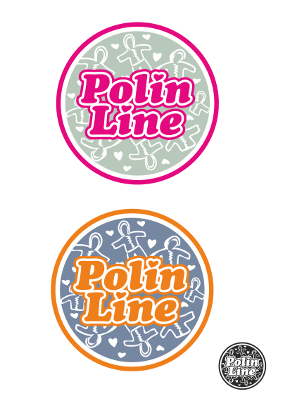 Логотип для производителя одежды Рolin Line  -  автор Marina Styling