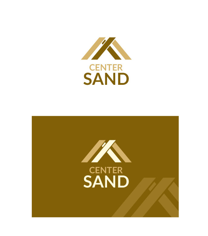 Создание логотипа для компании Центр Песок  -  автор Надежда  Ефимова