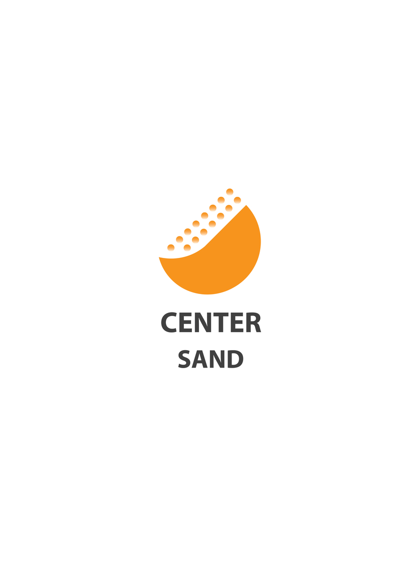 . - Создание логотипа для компании Центр Песок