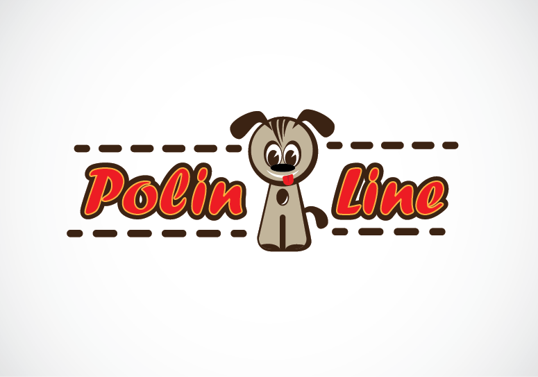 собачка - Логотип для производителя одежды Рolin Line