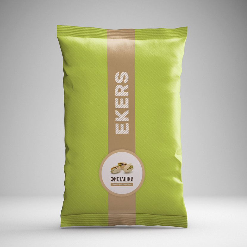 minimal - Дизайн упаковки солёных орехов/снэков