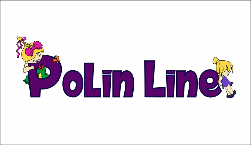 Логотип для производителя одежды Рolin Line  -  автор Zhella Art