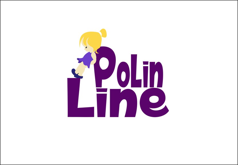 Логотип для производителя одежды Рolin Line  -  автор Zhella Art