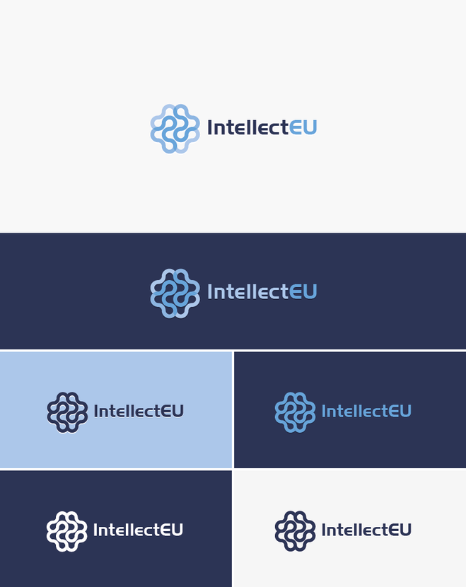 Логотип для компании IntellectEU  -  автор Андрей Корепан