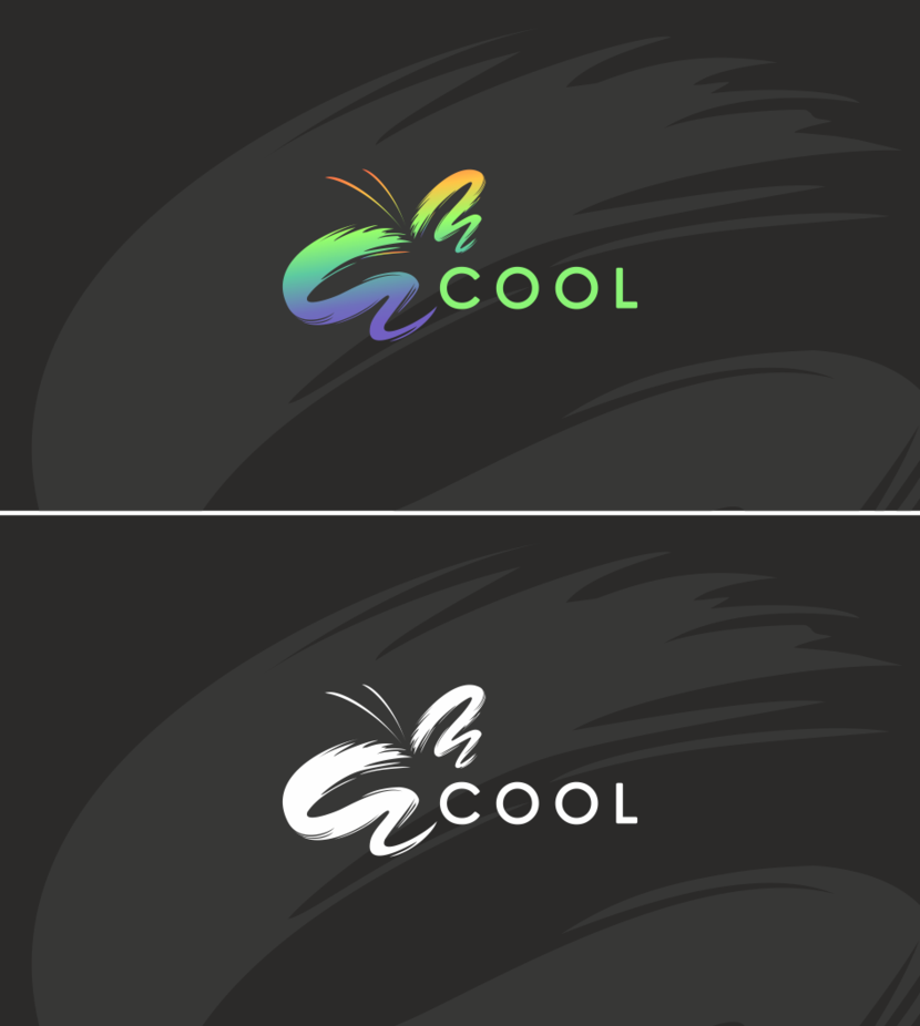 COOL - Логотип бренда - одежда для занятий в фитнес зале.