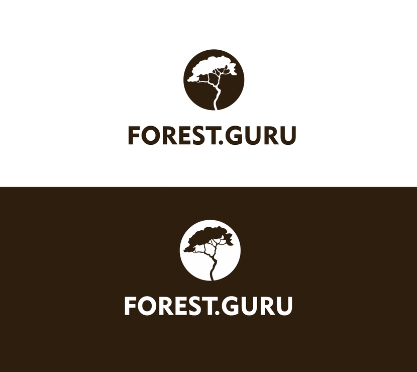\ - Разработка логотипа для forest.guru