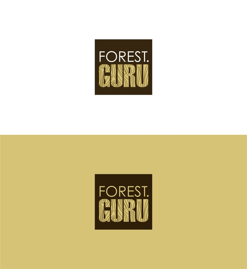 . - Разработка логотипа для forest.guru