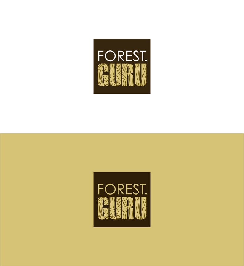 . - Разработка логотипа для forest.guru