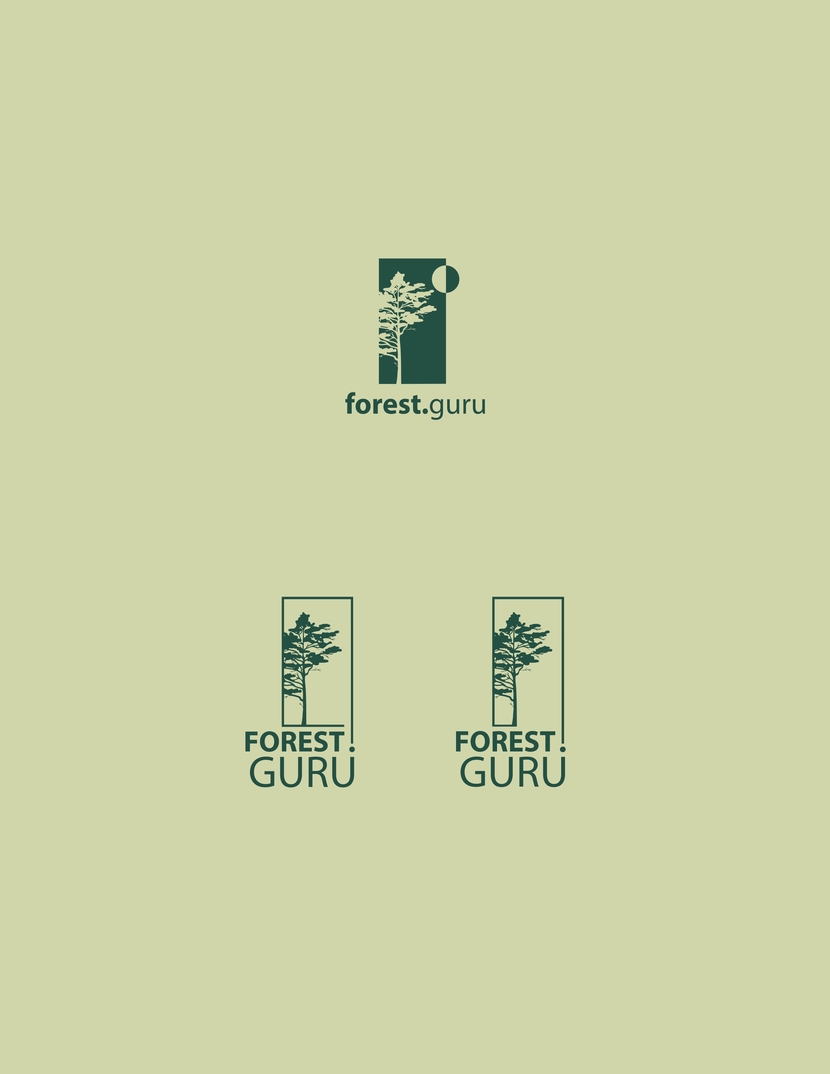 Добрый день! - Разработка логотипа для forest.guru