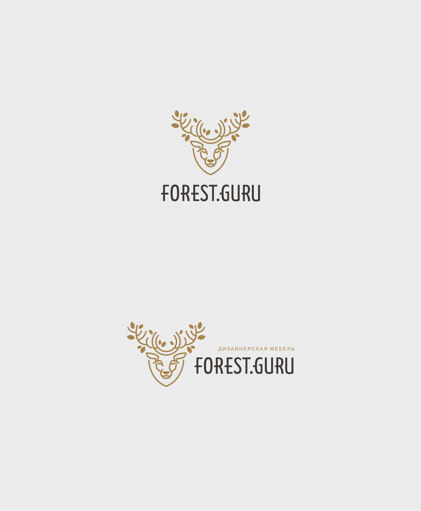 Разработка логотипа для forest.guru