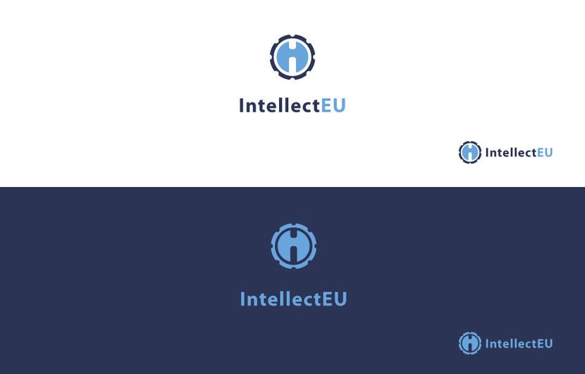 . - Логотип для компании IntellectEU