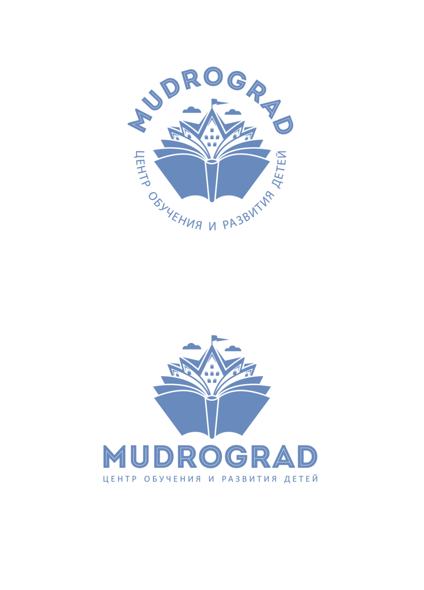 + - Логотип детского центра обучения и развития Mudrograd
