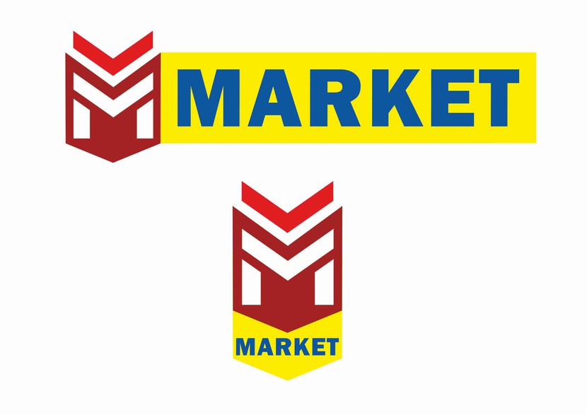 m-market - Разработка логотипа для сети розничных минимаркетов