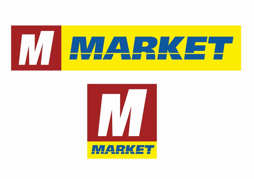 m-market - Разработка логотипа для сети розничных минимаркетов