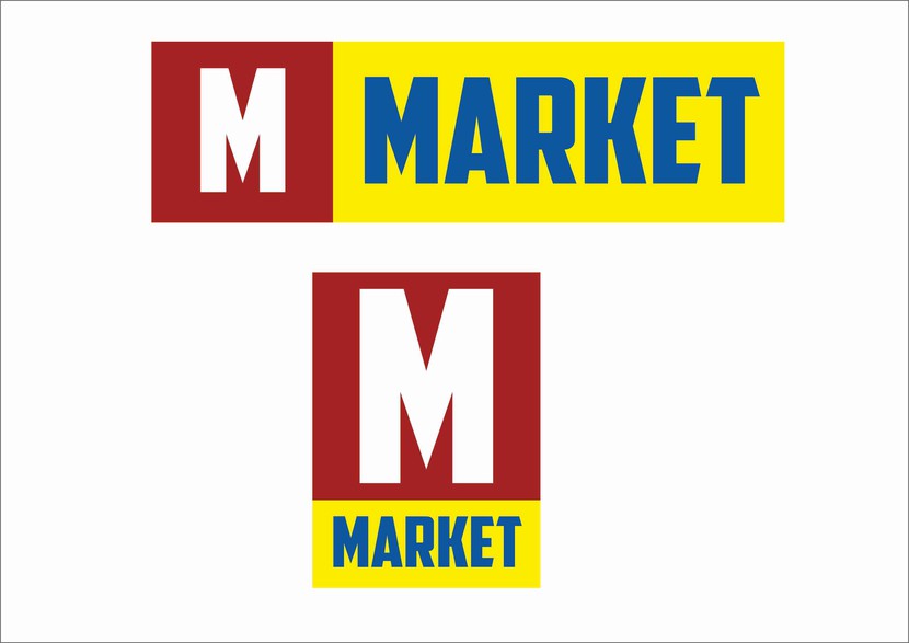 m-market - Разработка логотипа для сети розничных минимаркетов