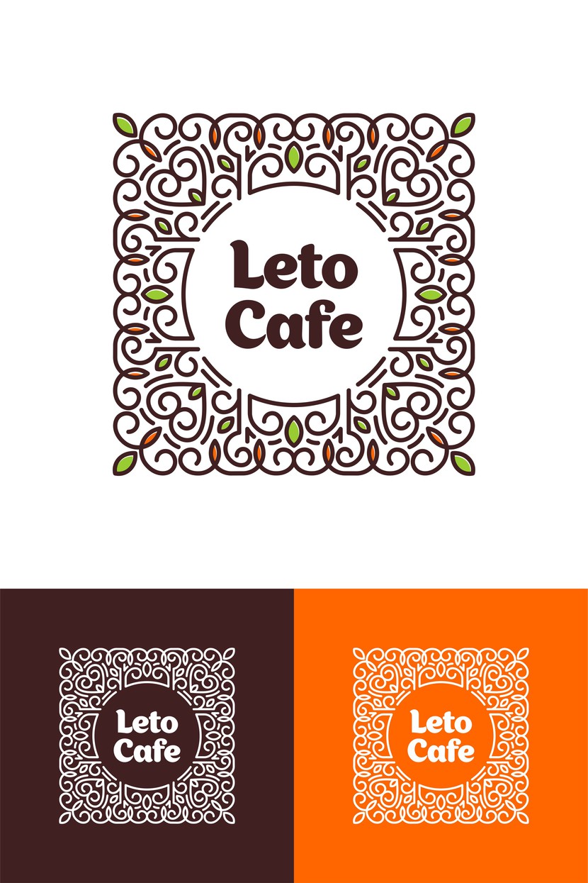 Логотип LetoCafe - Разработка логотипа для небольшого семейного кафе.