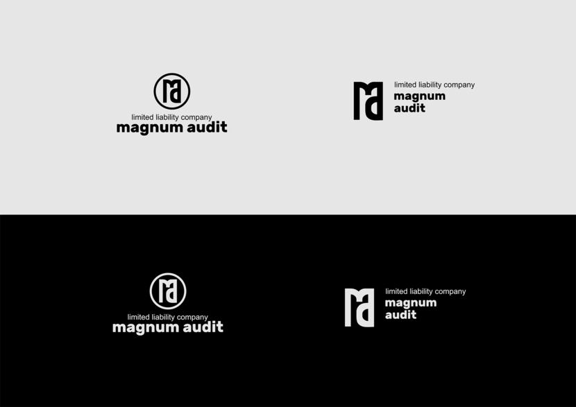 Логотип и фирменный стиль для аудиторской организации  -  автор Антон К.У.Б.