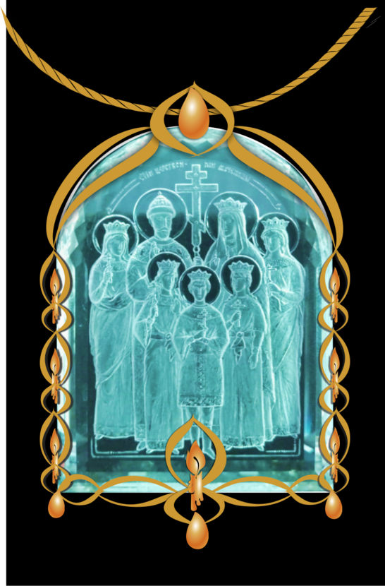 Жду ваше мнение. - Создание эскиза ювелирного изделия с уникальной инталией «Святые царственные мученики и страстотерпцы».