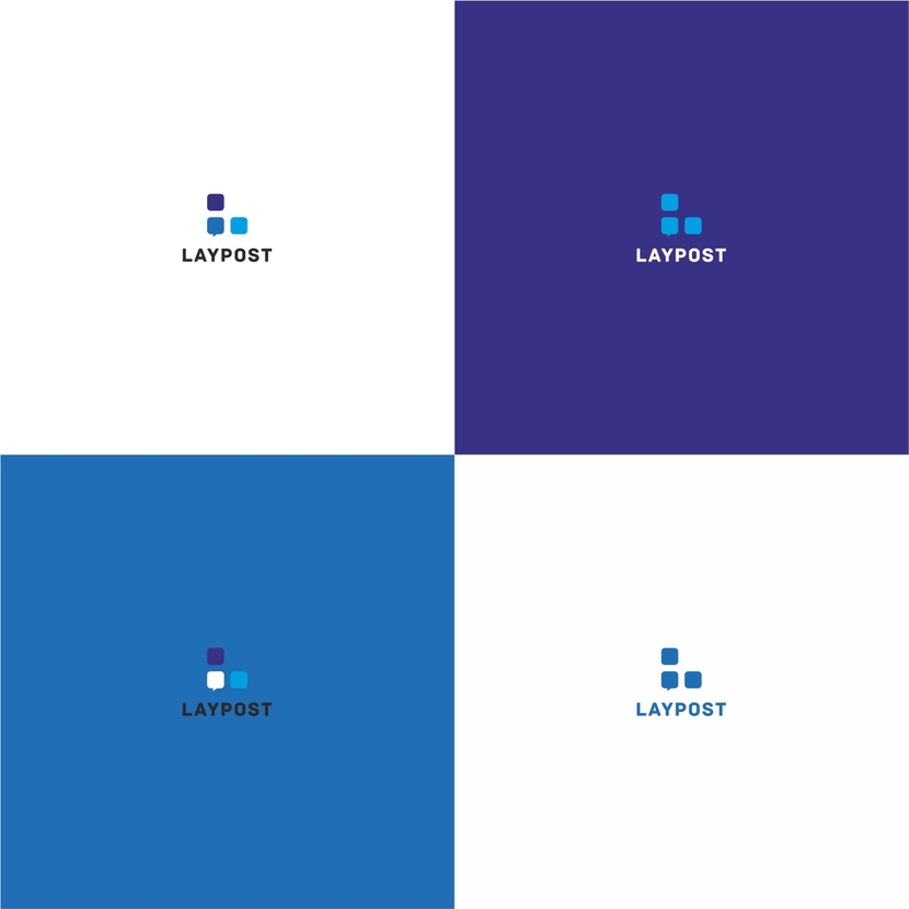 = - Создание логотипа для медиасайта LAYPOST.COM