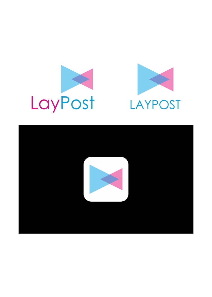 LayPost - Создание логотипа для медиасайта LAYPOST.COM